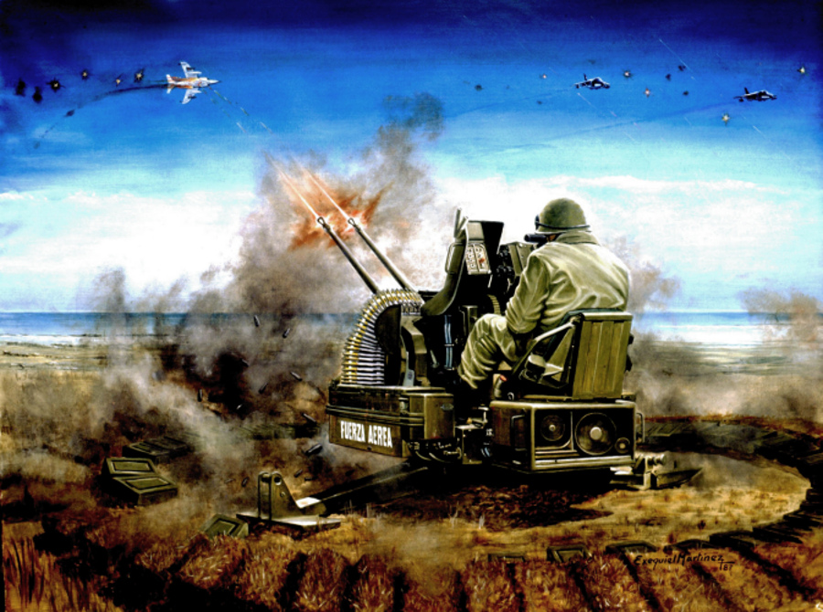 fierro 3 in action malvinas war exequiel martinez