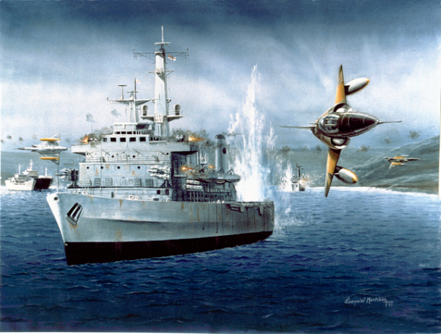 attack to fearless exequiel martinez malvinas war